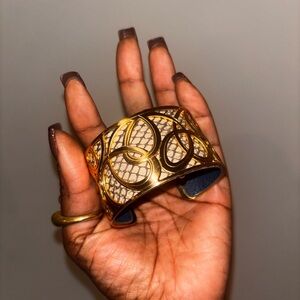 Brighton Christo Vienna Wide Cuff Bracelet